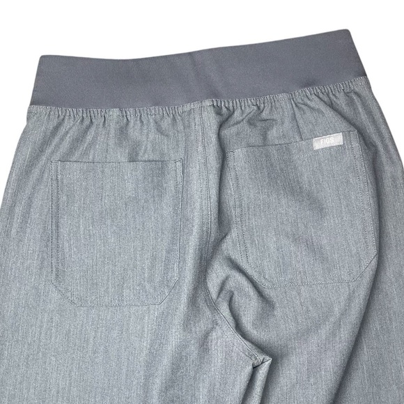 FIGS Womens Stretch Technical Gray Graphite Livingston Basic Pants Scrubs S - Picture 5 of 10